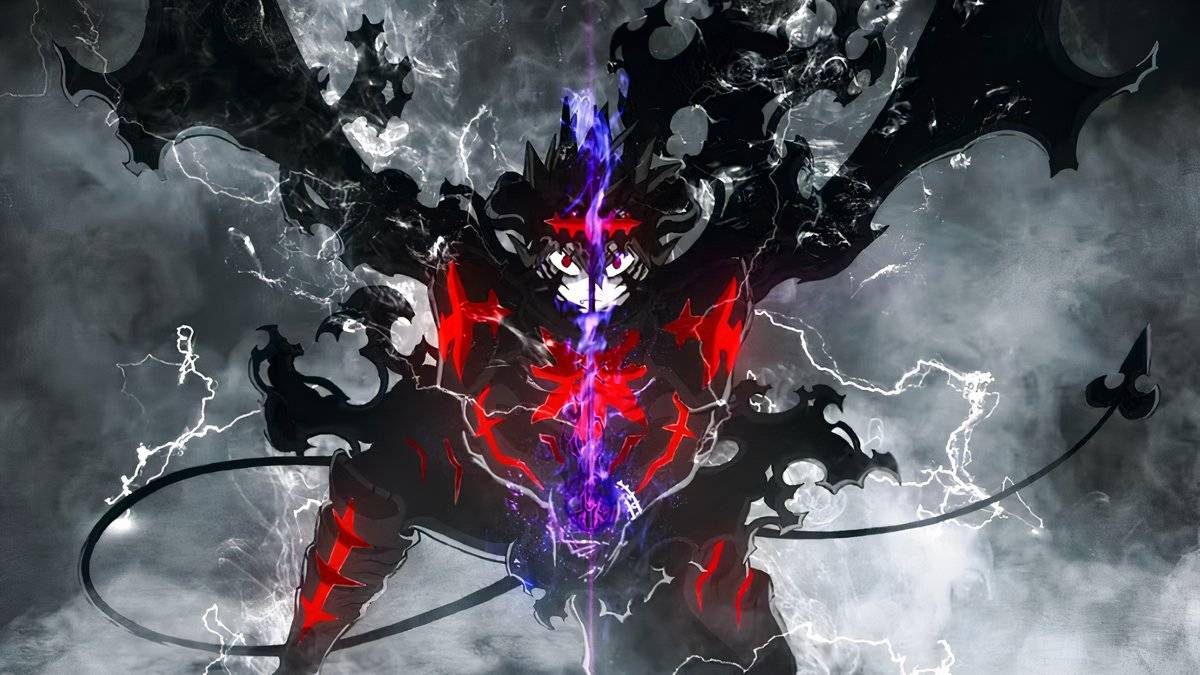 Black Clover 2. sezonun resmi görsellerinden biri, serinin karanlık ve güçlü atmosferini yansıtıyor