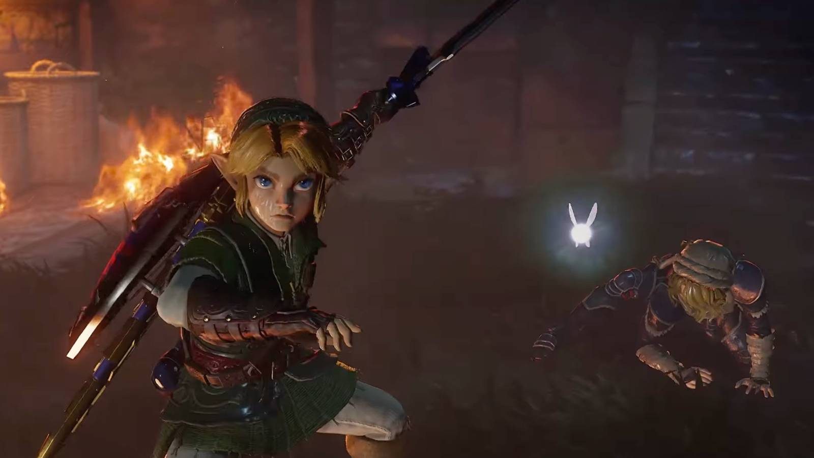 Ocarina of Time yeniden yapımında Dark Link'in ilk görüntüsü